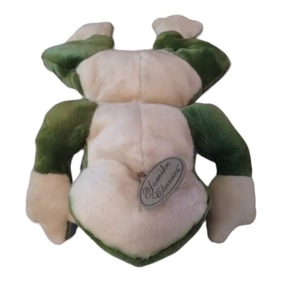 Yomiko Classics Bullfrog Plush Doll Green Large Frog Cuddly Stuffed Animal Toy 1 - Picture 3 of 5